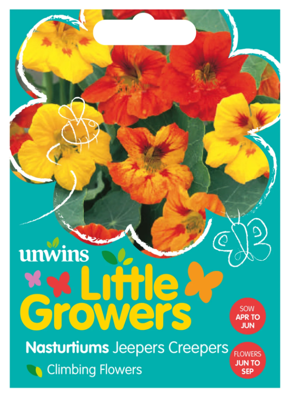 Unwins Little Growers Nasturtium Jeepers Creepers