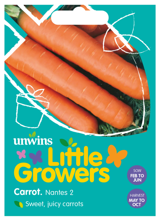 Unwins Little Growers Carrot Nantes 2