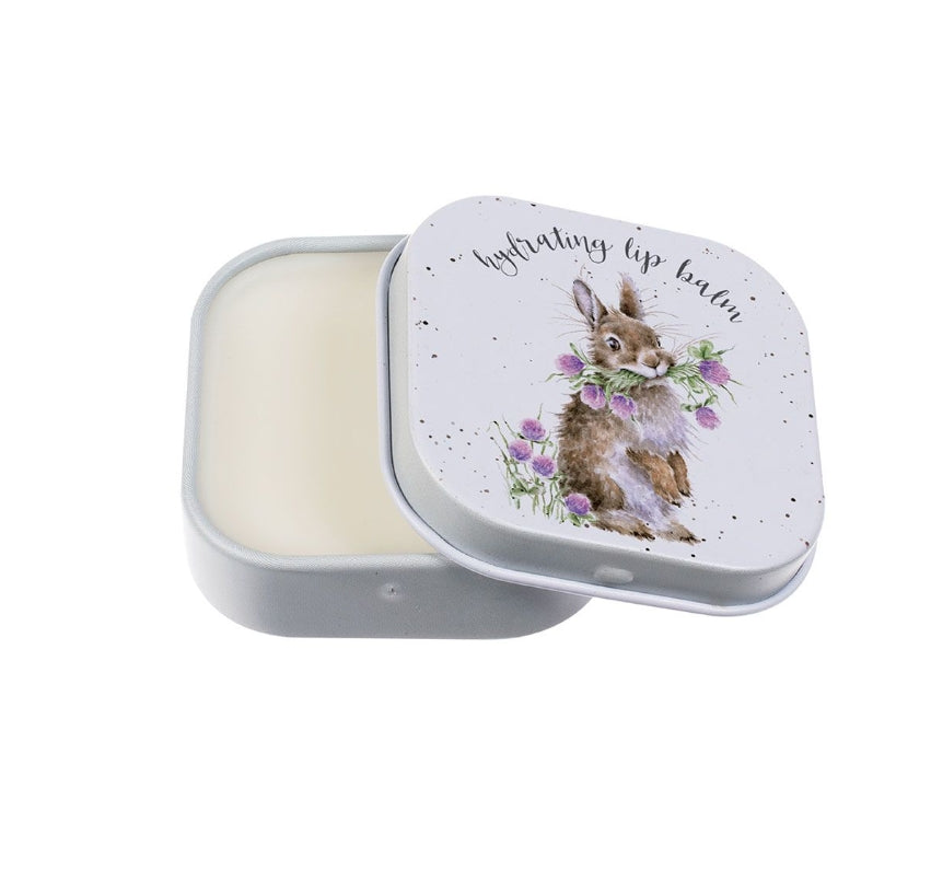 Wrendale 'Head Clover Heels' Rabbit Lip Balm Tin