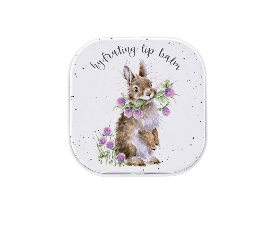 Wrendale 'Head Clover Heels' Rabbit Lip Balm Tin