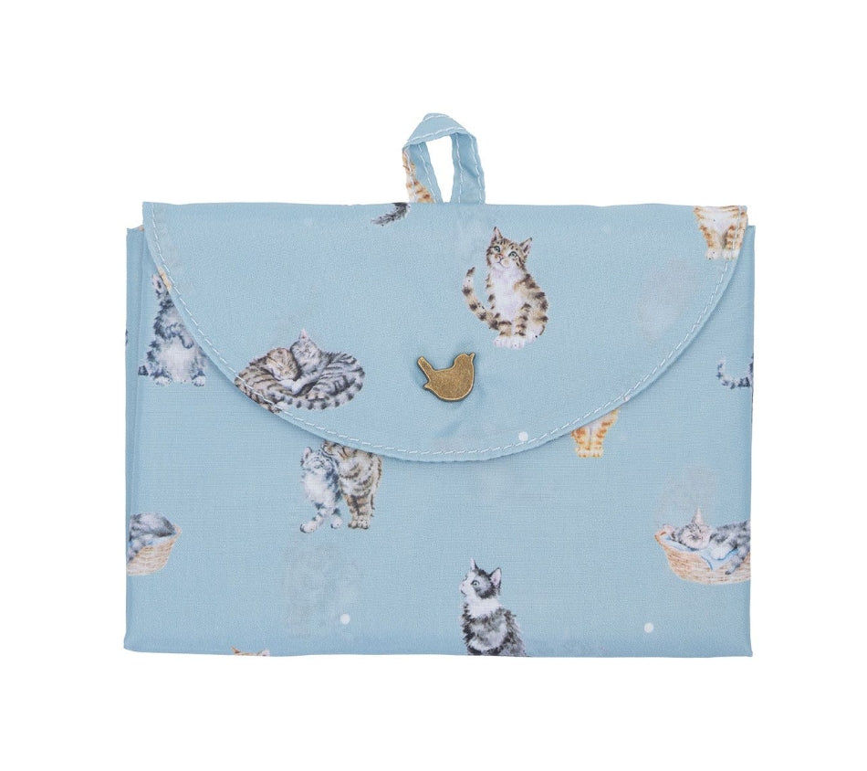 Wrendale 'Feline Friends' Cat Foldable Shopping Bag