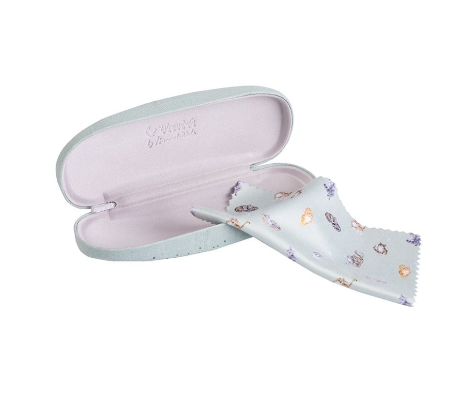 Wrendale 'Sweet Dreams' Cat Glasses Case