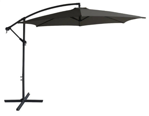 Leisuregrow Sapporo 3m Cantilever Parasol Anthracite