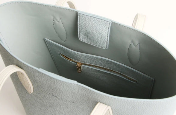 Alice Wheeler Tote Bag Duck Egg