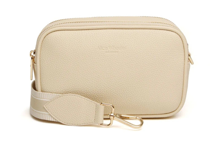Alice Wheeler Pimlico Crossbody Bag Ivory