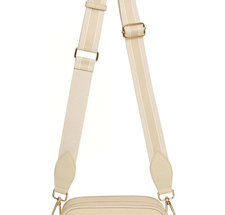 Alice Wheeler Pimlico Crossbody Bag Ivory