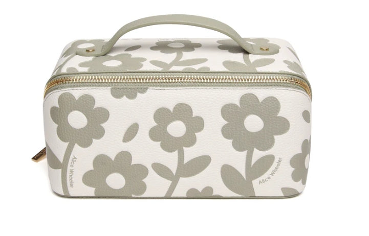Alice Wheeler Floral Train Case
