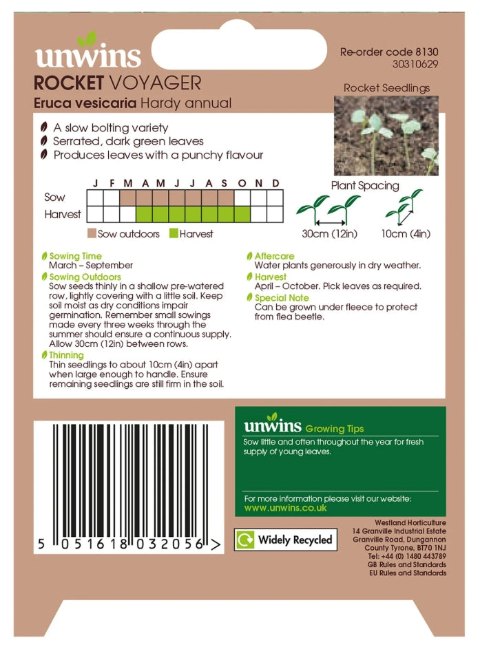 Unwins Rocket Voyager Seeds