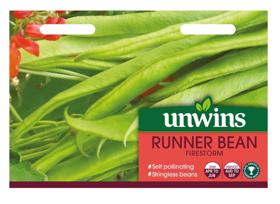 Unwins Runner Bean Firestorm Seeds
