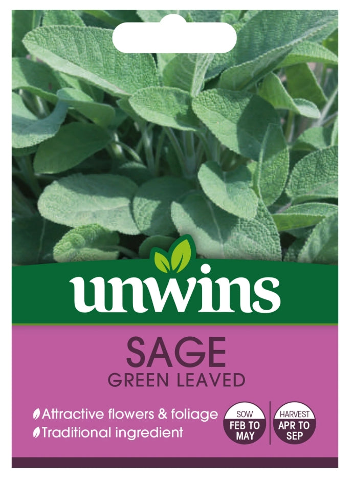 Unwins Sage Green Leaved Seeds