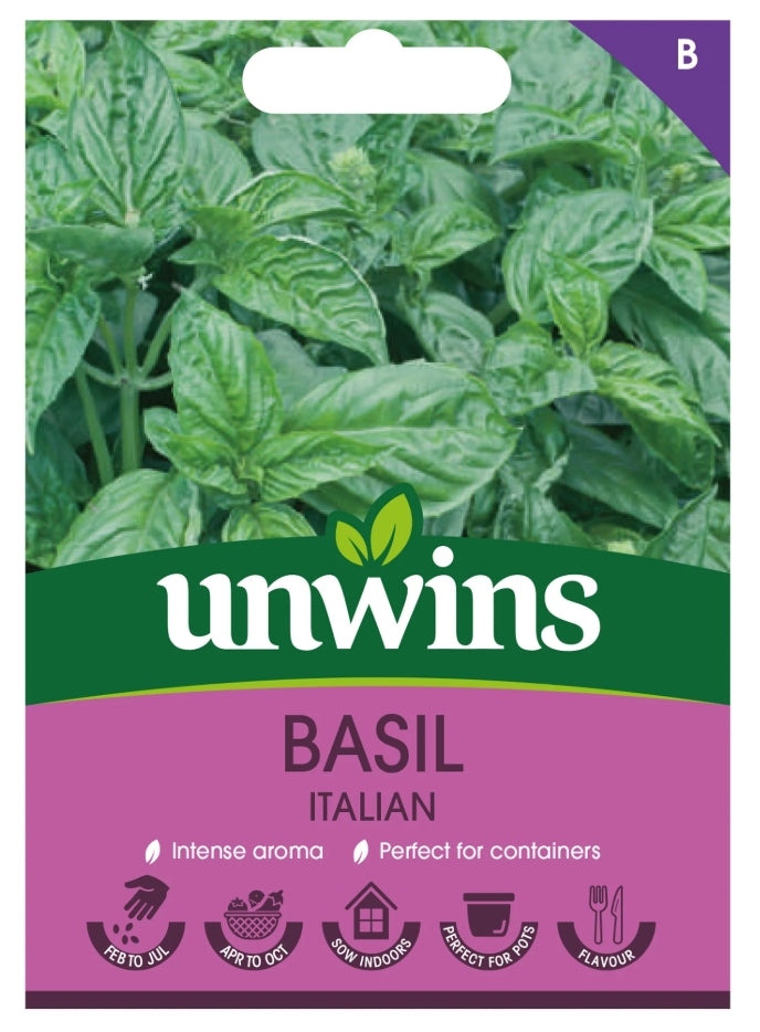 Unwins Basil Italian Seeds