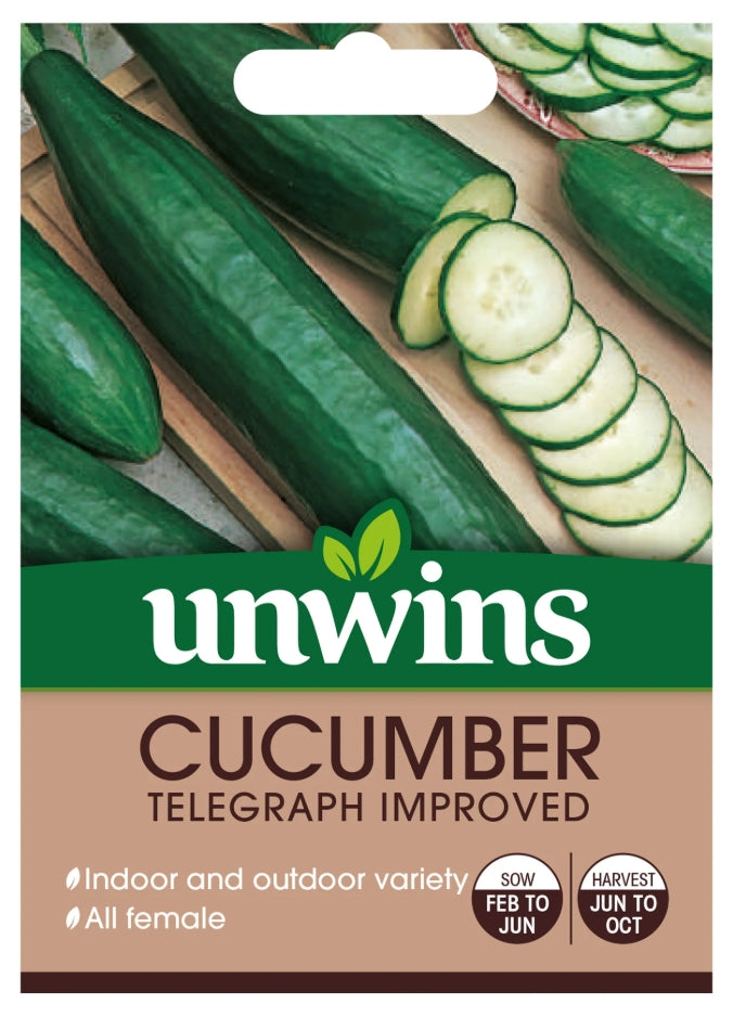 Unwins Cucumber Telegraph Improved Seeds