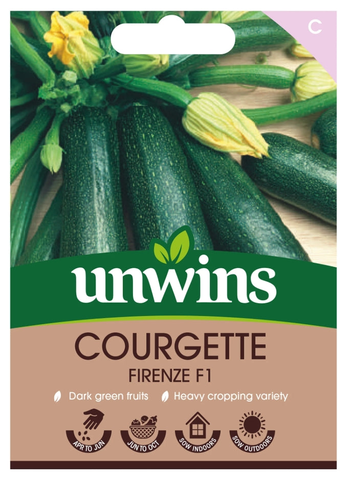 Unwins Courgette Firenze F1 Seeds