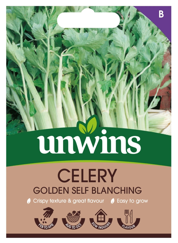 Unwins Celery Golden Self Blanching Seeds