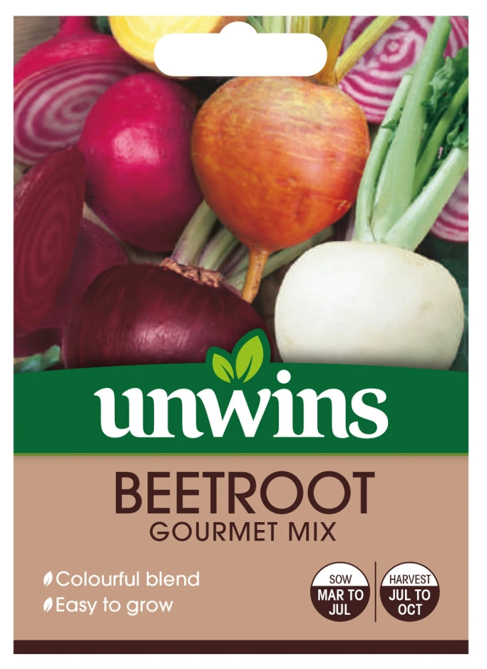 Unwins Round Beetroot Gourmet Mix Seeds