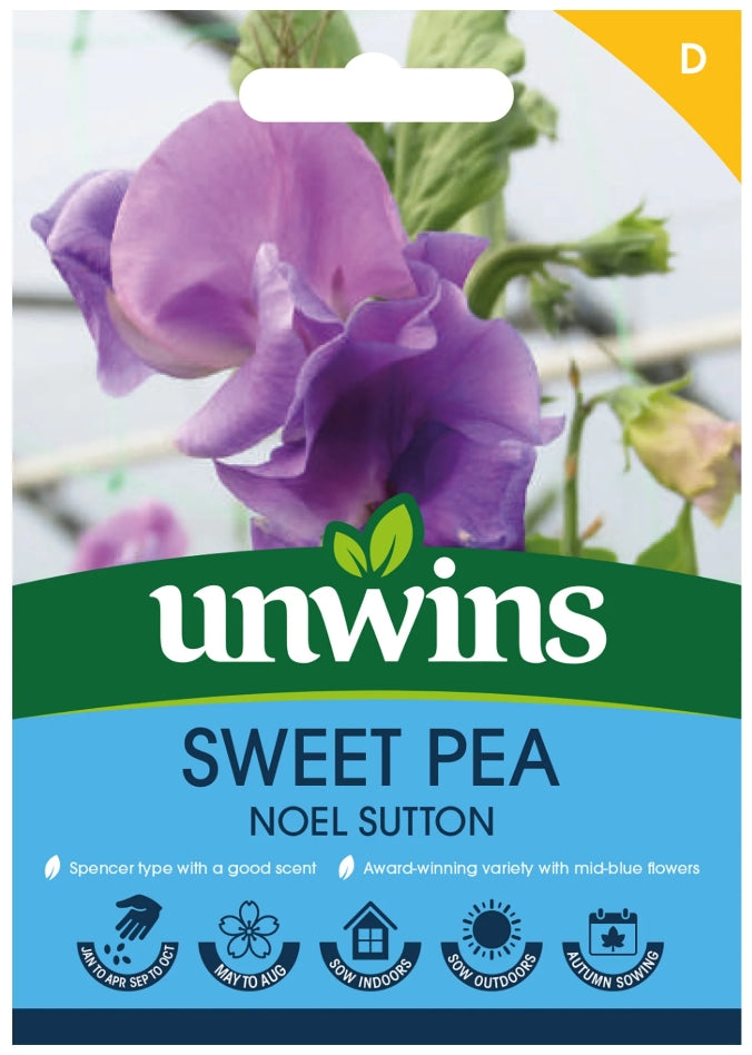 Unwins Sweet Pea Noel Sutton Seeds