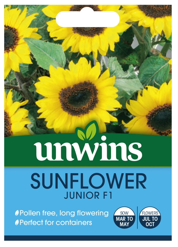 Unwins Sunflower Junior F1 Seeds