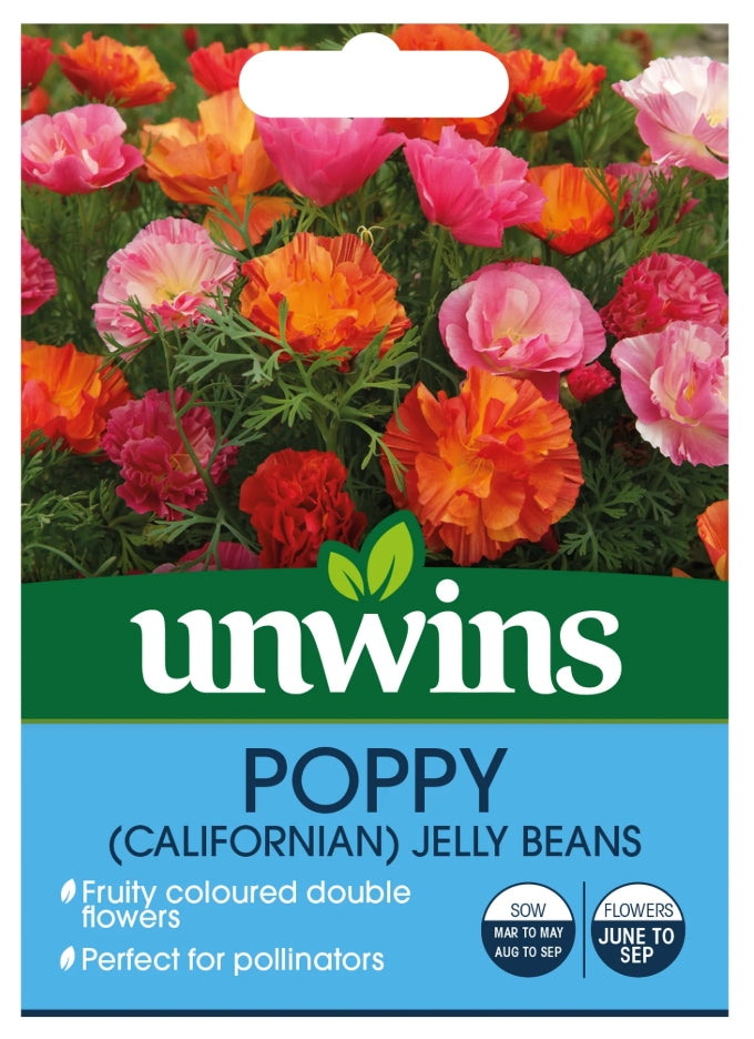 Unwins Pansy Clear Crystals Mix Seeds