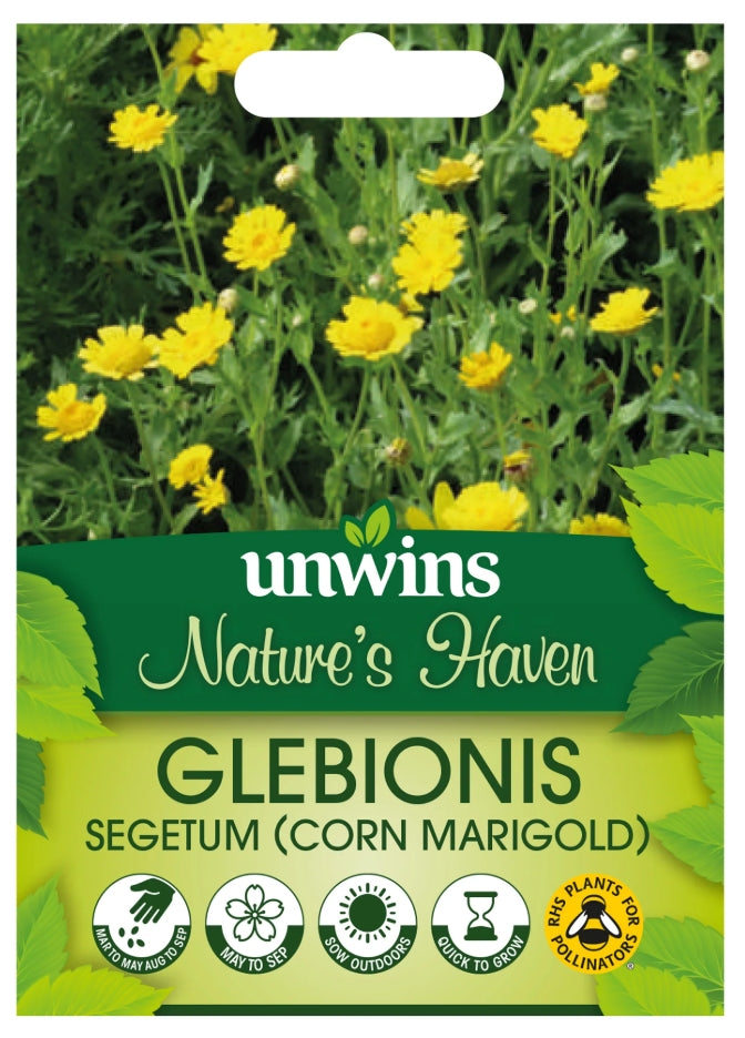 Nature's Haven Glebionis Segetum Corn Marigold Seeds
