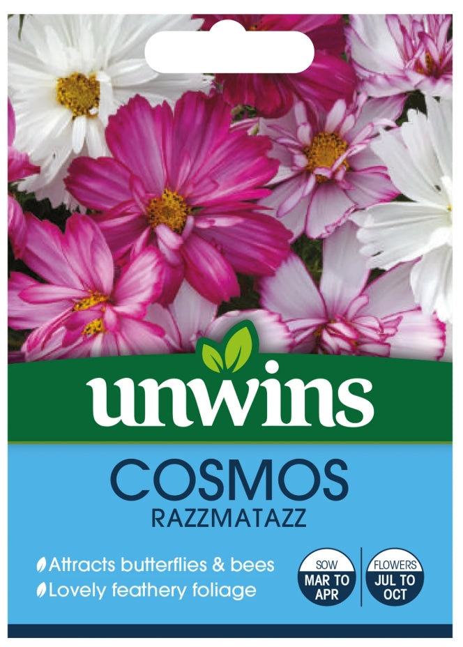 Unwins Cosmos Razzmatazz Seeds