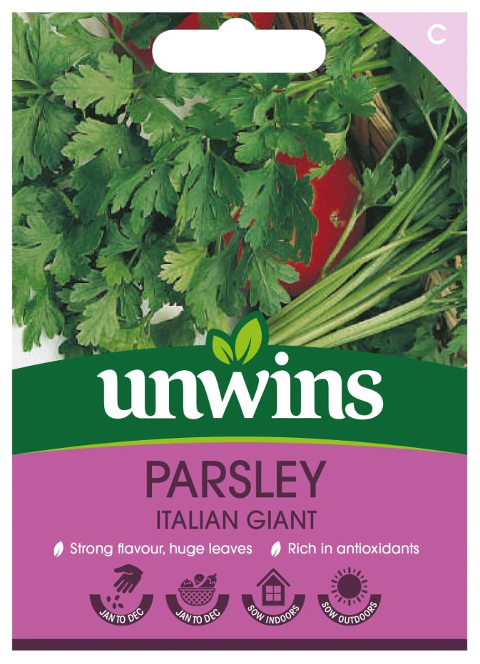 Unwins Parsley Italian Giant Seeds