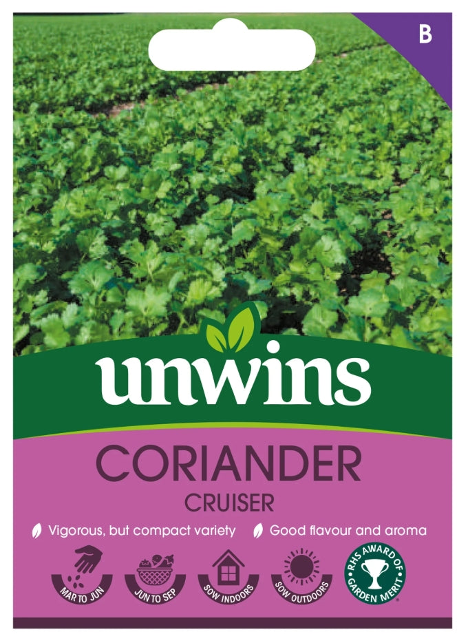 Unwins Coriander Cruiser Seeds