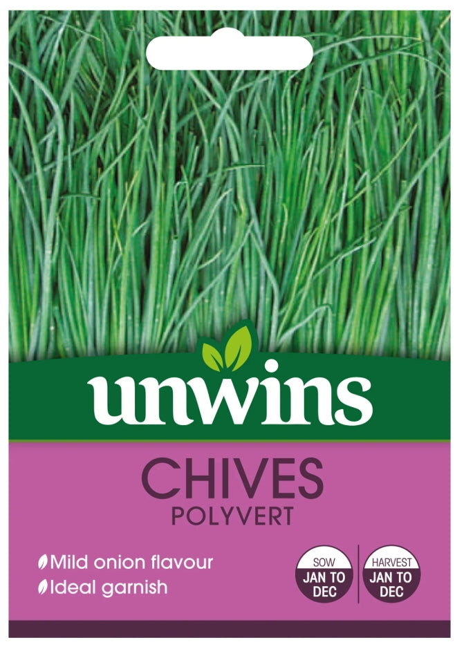 Unwins Chives Polyvert Seeds