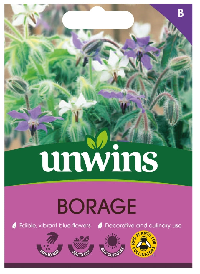Unwins Borage Seeds
