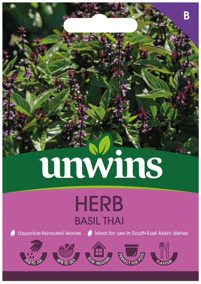 Unwins Basil Thai Seeds