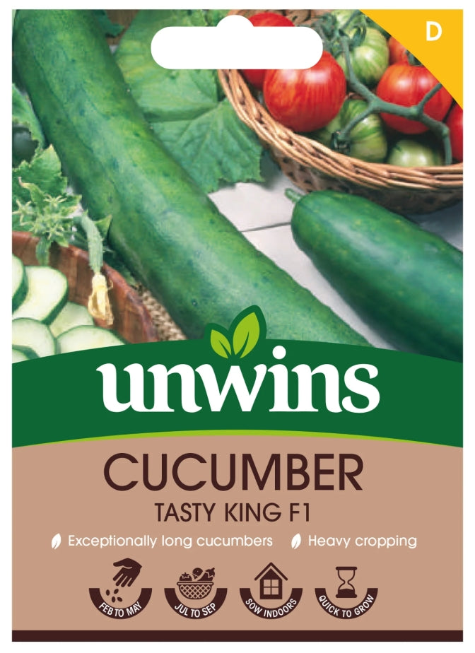 Unwins Cucumber Tasty King F1 Seeds