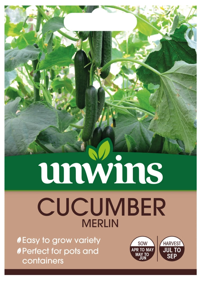 Unwins Cucumber Merlin Seeds