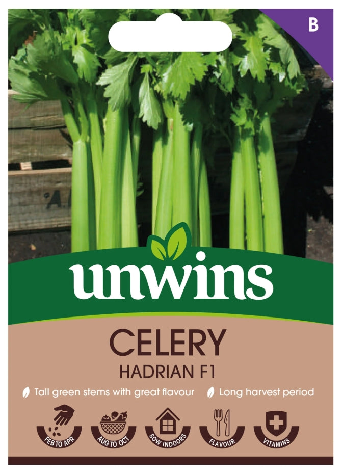 Unwins Celery Hadrian F1 Seeds