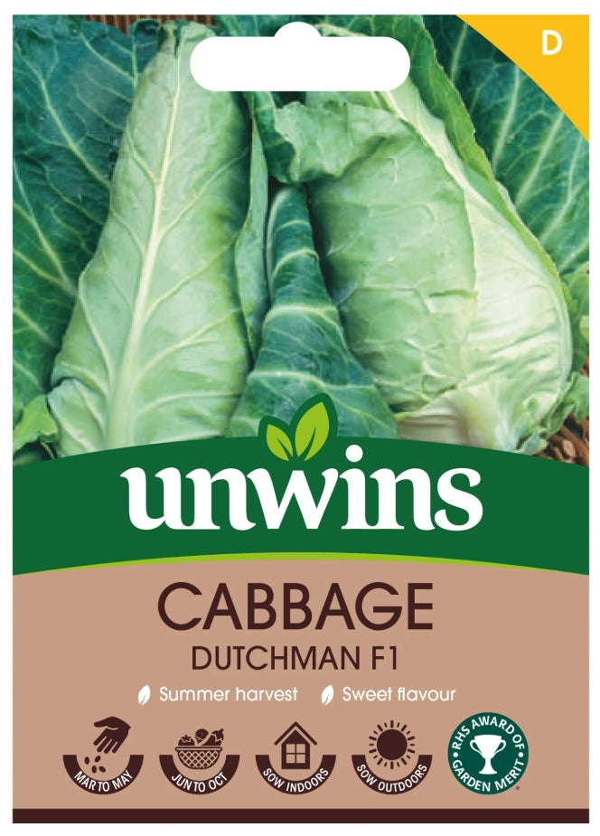 Unwins Cabbage Dutchman F1 Seeds