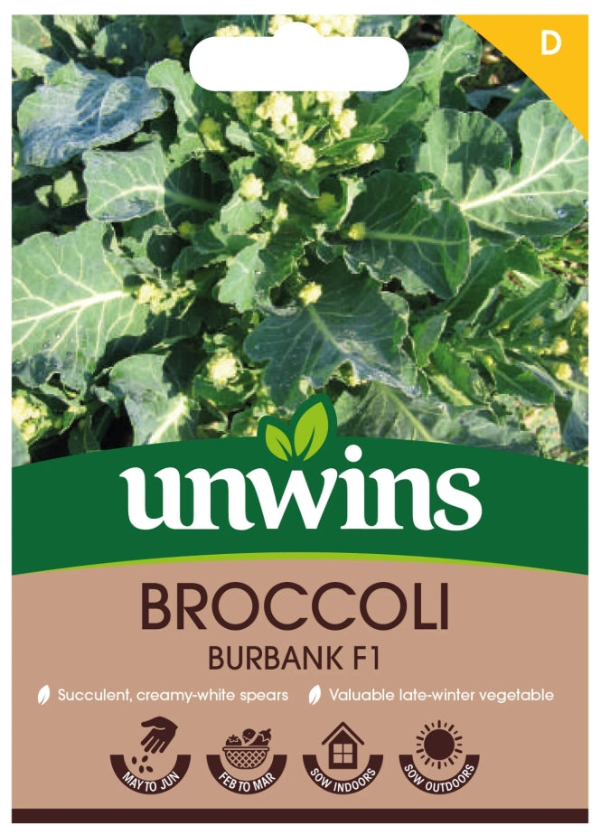 Unwins Broccoli Burbank F1 Seeds