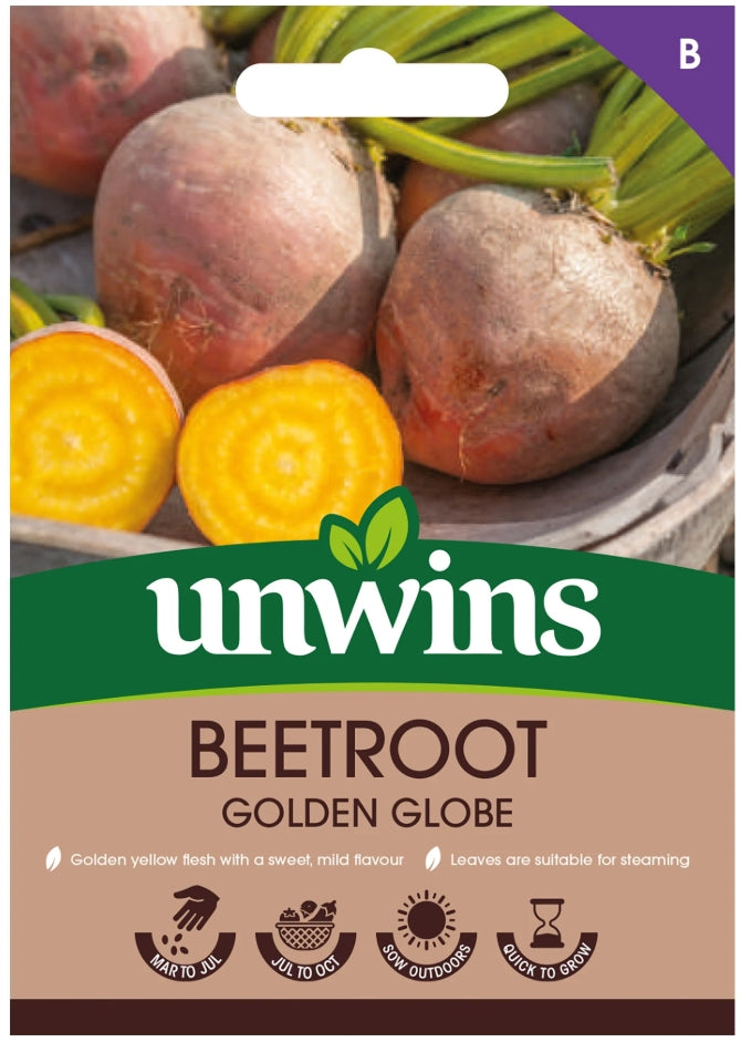 Unwins Beetroot Golden Globe Seeds