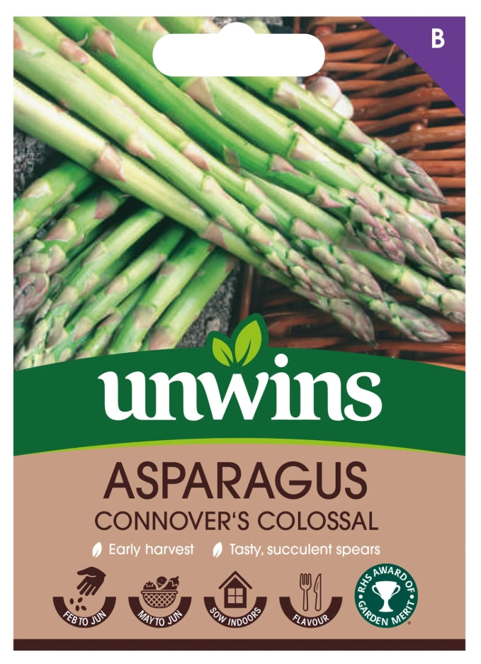 Unwins Asparagus Connover's Colossal Seeds