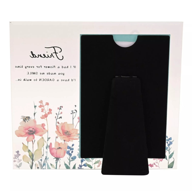 The Cottage Garden Glass Photo Frame Friend