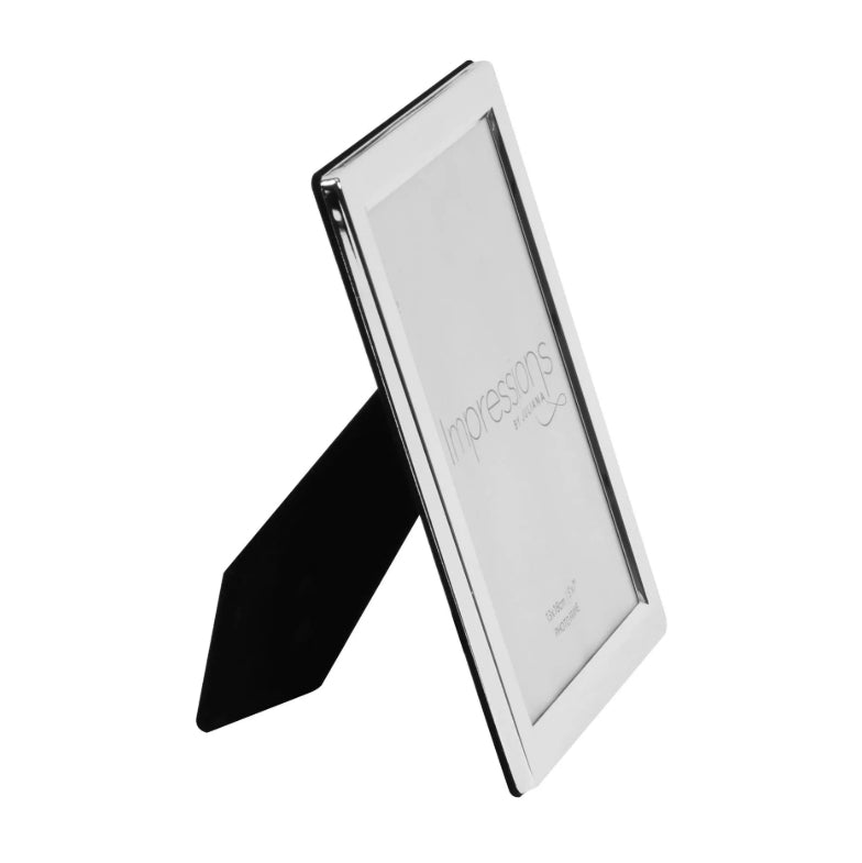 Impressions Silver Plated Photo Frame Flat Edge 5"x 7"