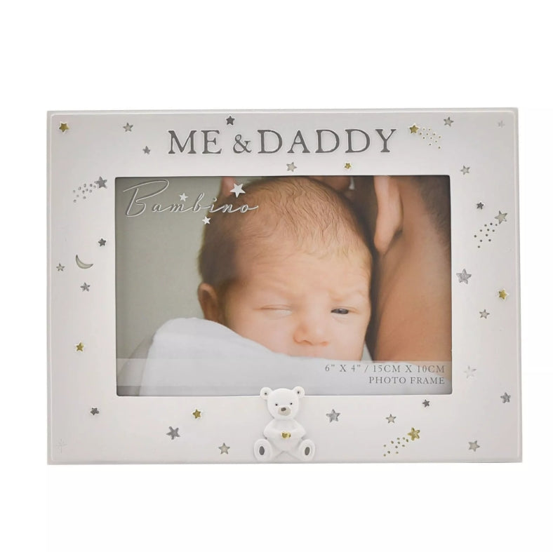 Bambino Resin Frame Daddy & Me 6"x 4"