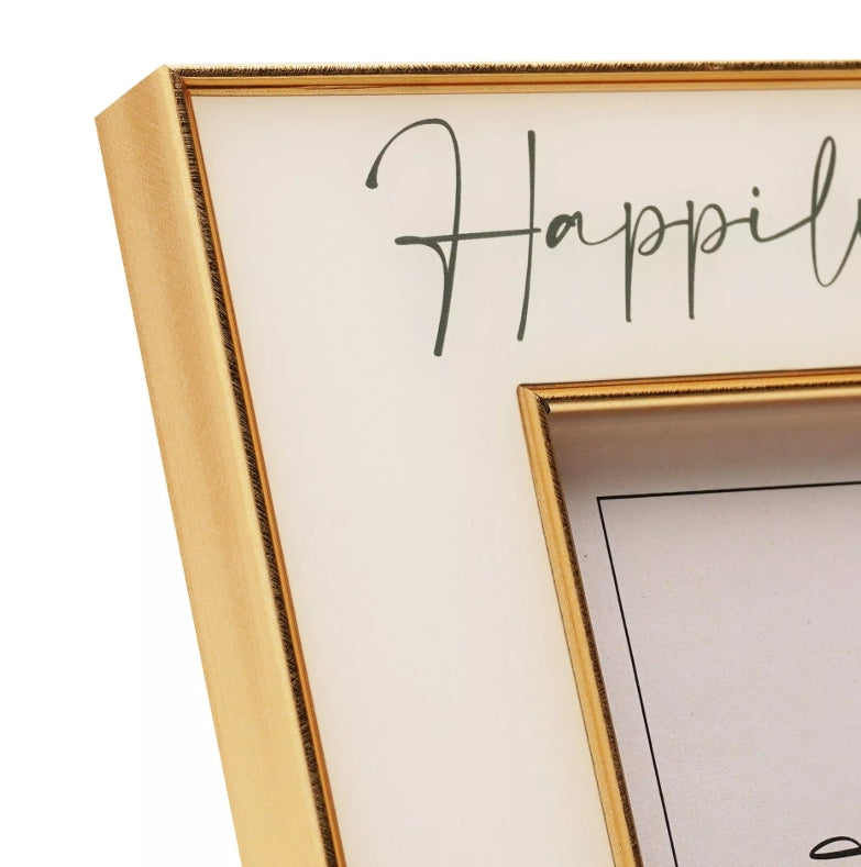 Amore Bow Frame 'Happily Ever After' 4"x 6"