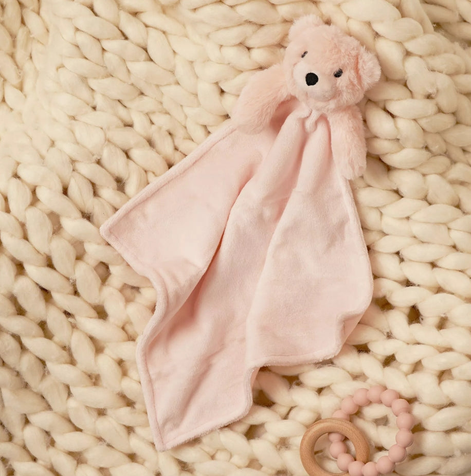 Softies Willow the Plush Pink Bear - Baby Comforter