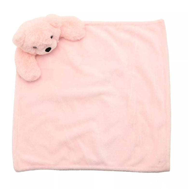 Softies Willow the Plush Pink Bear - Baby Comforter
