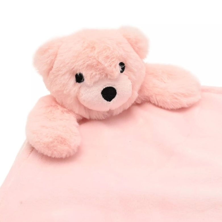 Softies Willow the Plush Pink Bear - Baby Comforter
