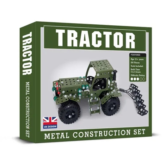 Coach House Tractor Metal Construction Set - 253 Pieces