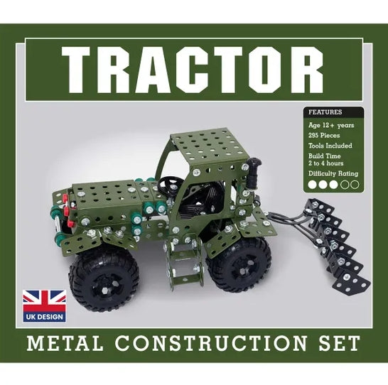Coach House Tractor Metal Construction Set - 253 Pieces
