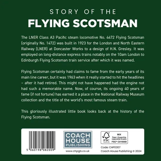 Coach House Story of the Flying Scotsman (150x150 hardback)
