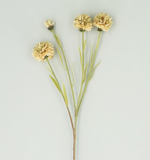 Gisela Graham Antique Cream Echinops Spray