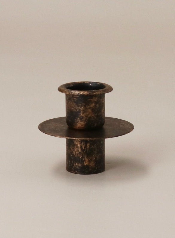 Gisela Graham Burnished Metal Candle Bottle Converter