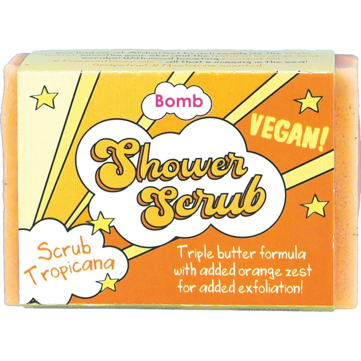 Bomb Cosmetics Scrub Tropicana Solid Shower Scrub