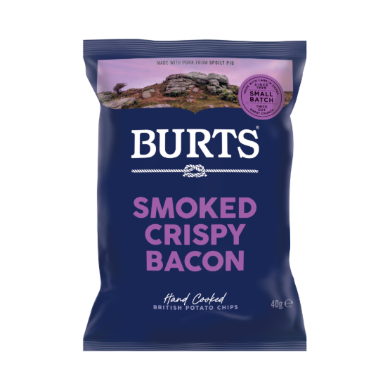 Burts Smoked Bacon Crisps 40g